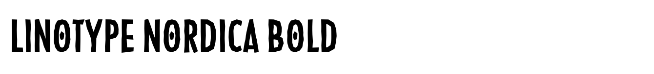 Linotype Nordica Bold